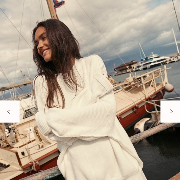 Free People Sweaters - NWT Free People Easy Street Oversized Sweater Size Extra Large